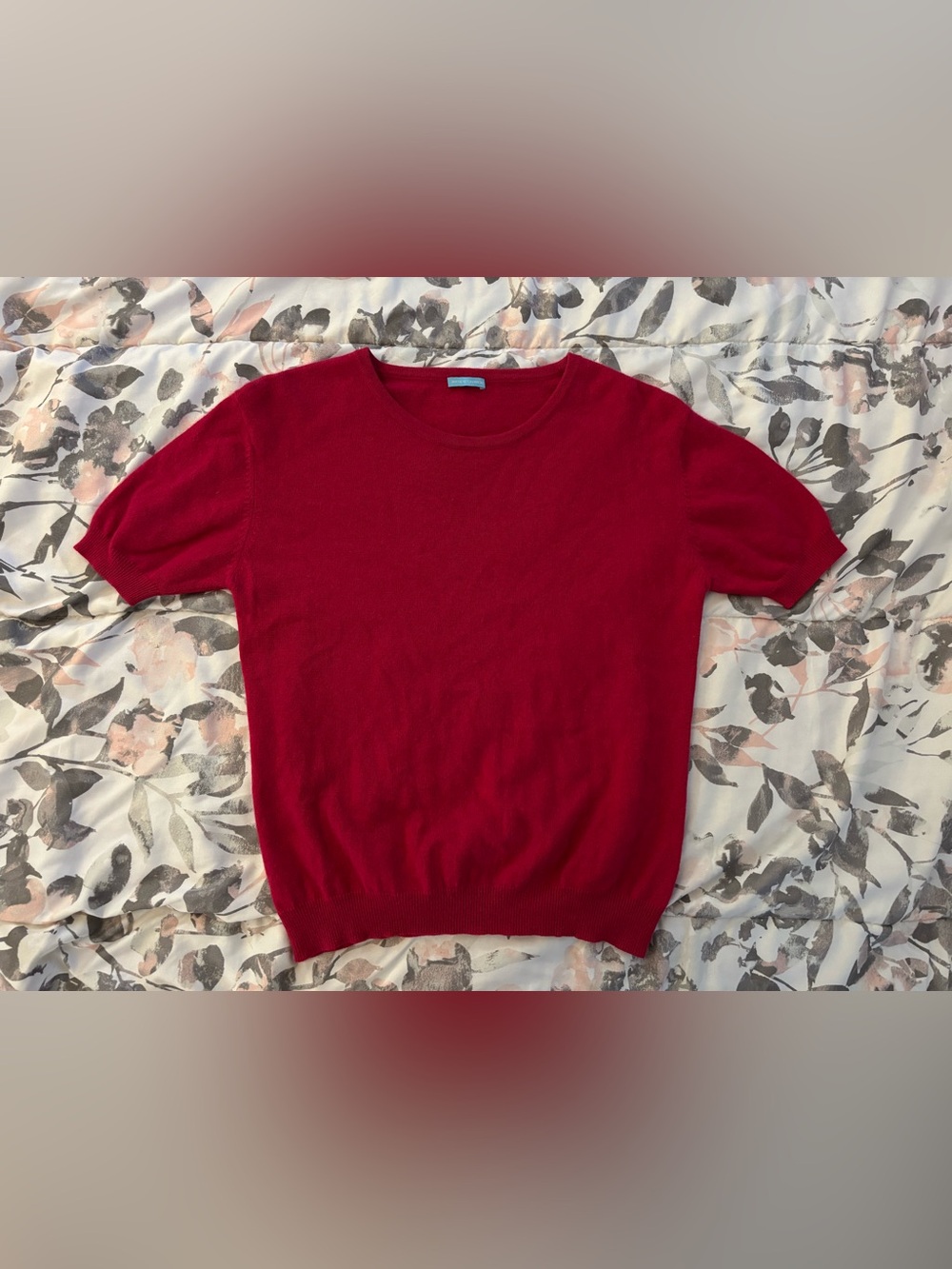 House of Cashmere short sleeve sweater